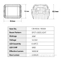 36W 12V LED luces de trabajo impermeable